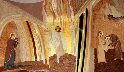 Una guida sulla Chiesa del Beato Claudio e i mosaici di Rupnik