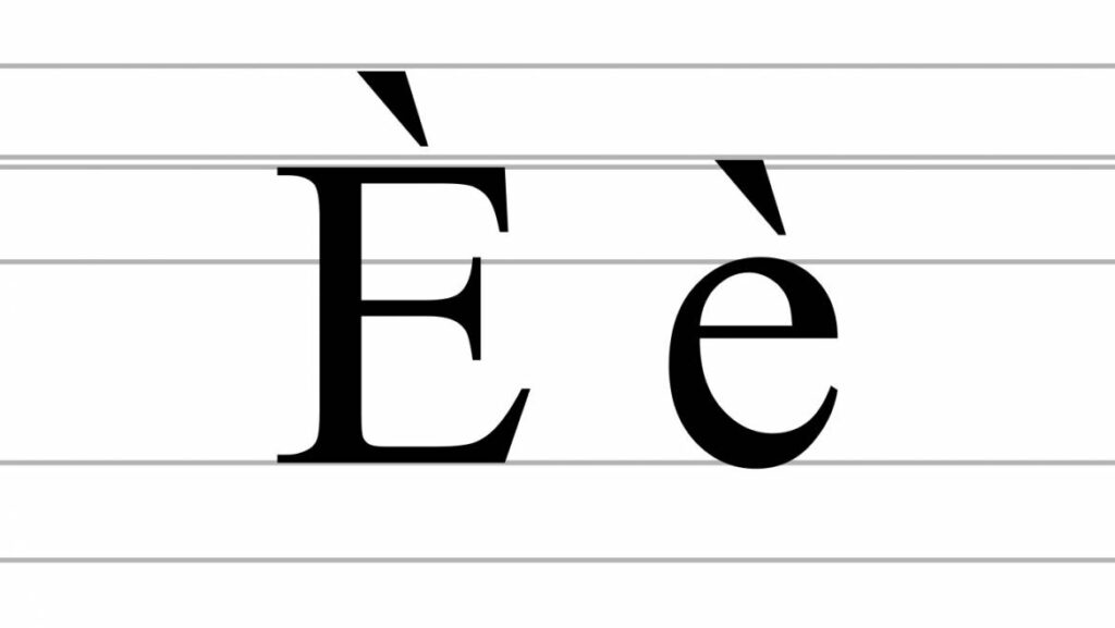 La situazione è grammatica: E’ o È?